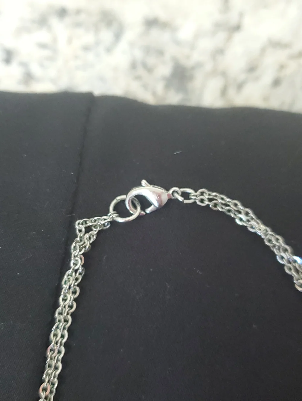 KENDRA SCOTT Silver Multi-Ring Long Necklace - Women Jewelry